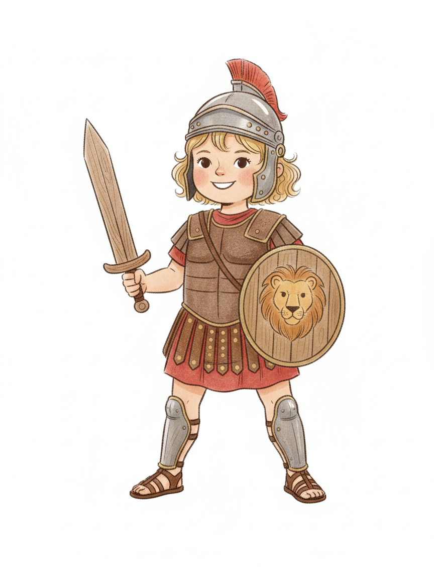 Julia the Gladiator - Gentle Pencil
