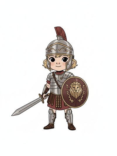 Julia's Gladiator Adventures ⚔️ - Minimalist