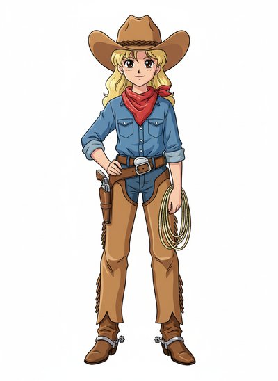 Mary's Cowboy Adventure 🤠 - Classic Anime