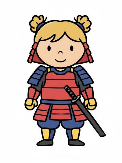 Julia's Samurai Adventure - Preschool Simple