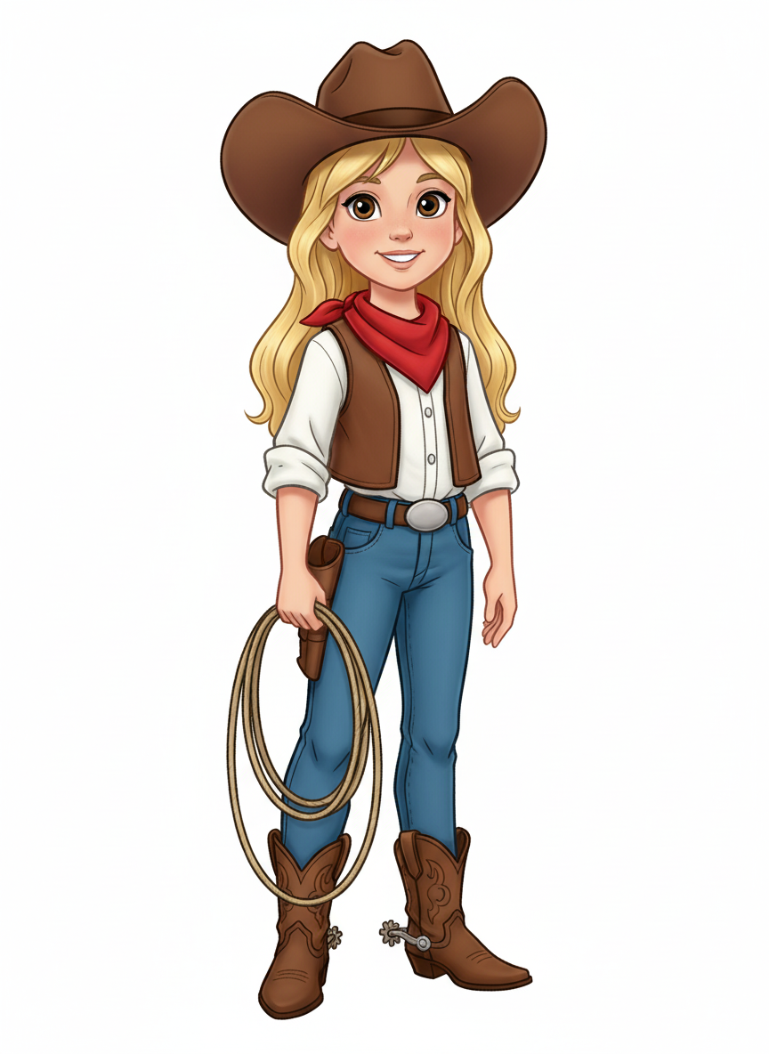 Cowgirl Mary - Golden Age Animation