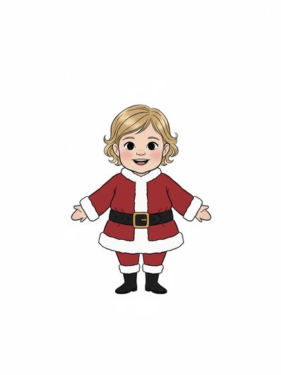 Julia's Santa 🎅 Adventure - Minimalist