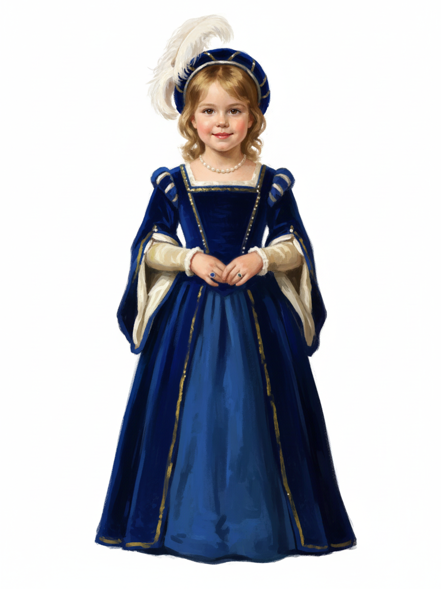 Lady Julia of Renaissance - Impressionist Painting