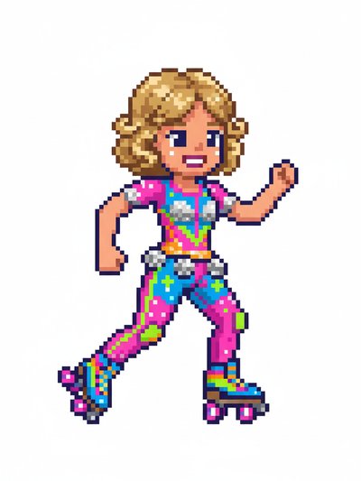 Our Julia's Disco Dreams 🌈 - Pixel Art