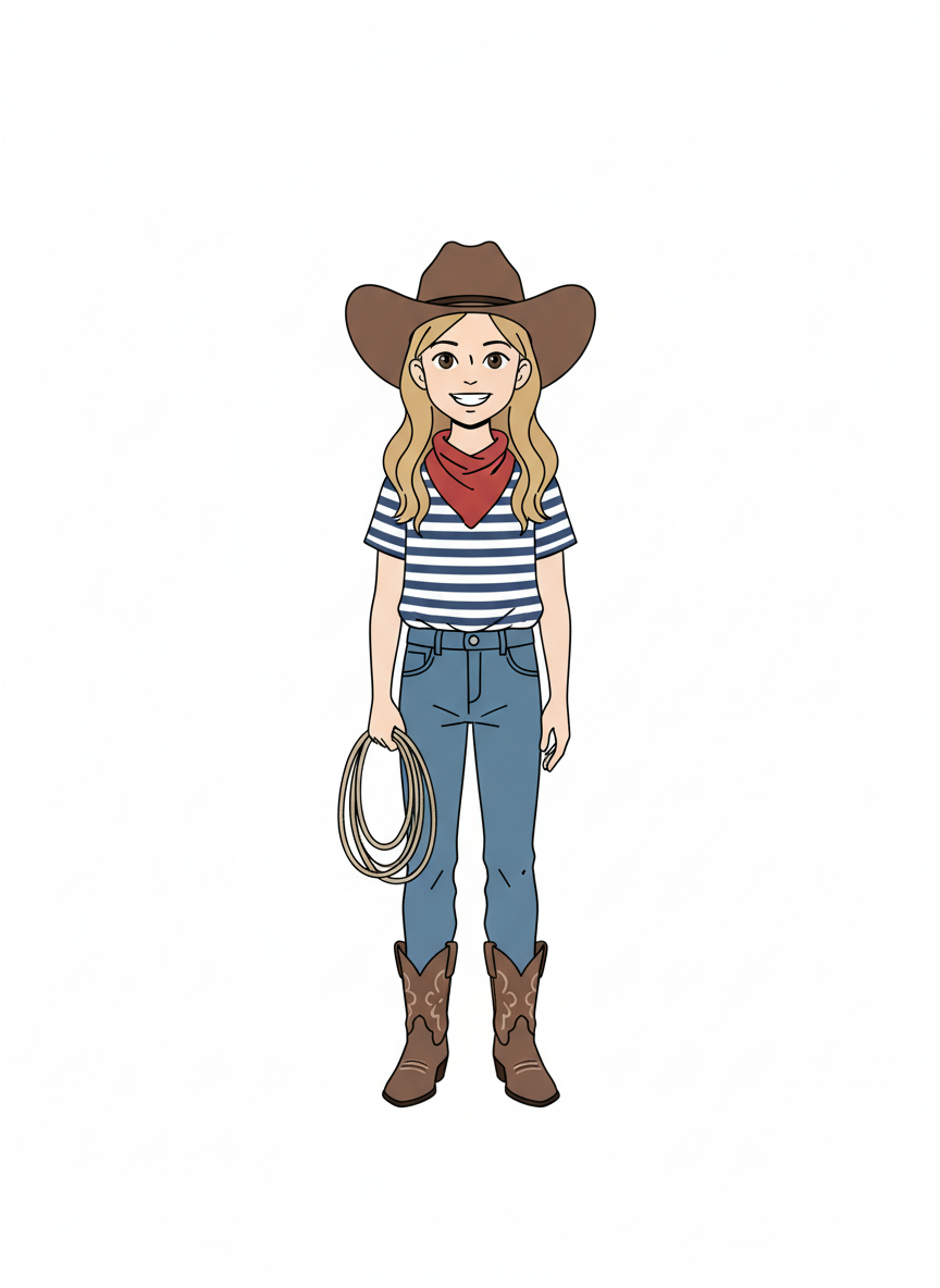 Cowgirl Mary - Minimalist