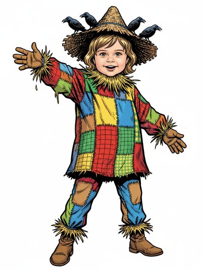 Julia's Scarecrow Adventure 🌾 - Comic Book