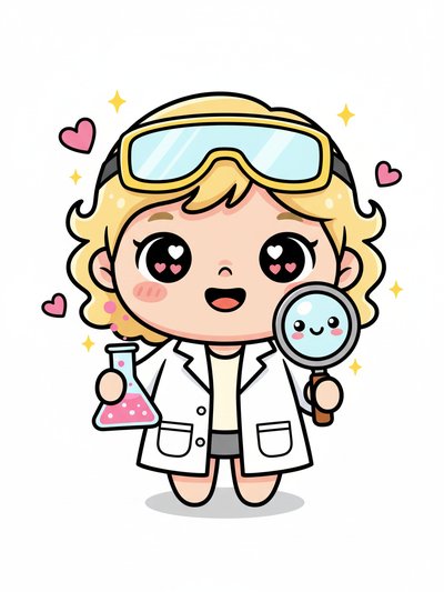 Julia's Scientist Adventures 👩‍🔬 - Kawaii Cute