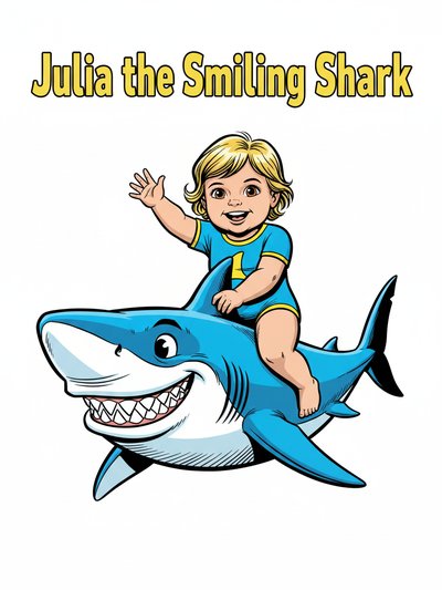 Julia's Sharky Adventures 🦈 - Comic Book