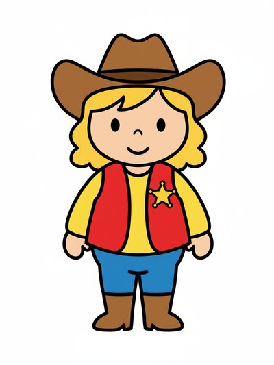 Our Baby Girl: Sheriff Julia 👒 - Preschool Simple