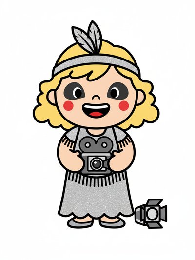 Julia's Silent Movie Magic 🎥 - Preschool Simple