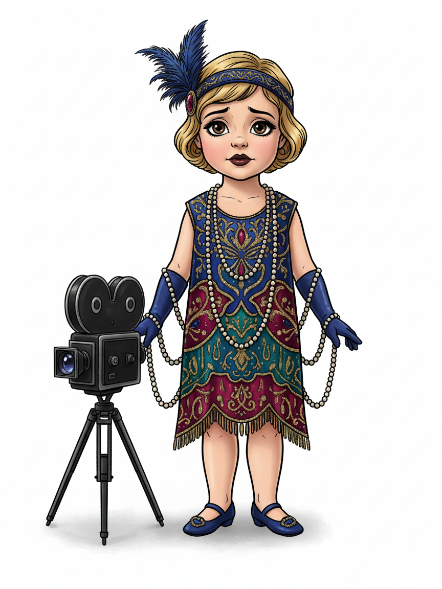 Julia the Silver Screen Starlet - Golden Age Animation