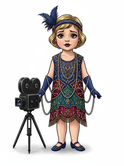 Julia's Silent Movie Magic 🎥 - Golden Age Animation