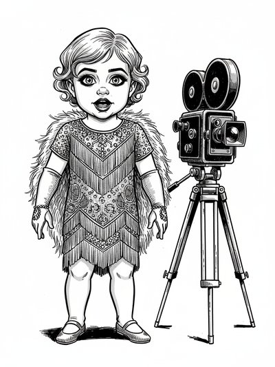 Julia's Silent Movie Magic 🎥 - Comic Book