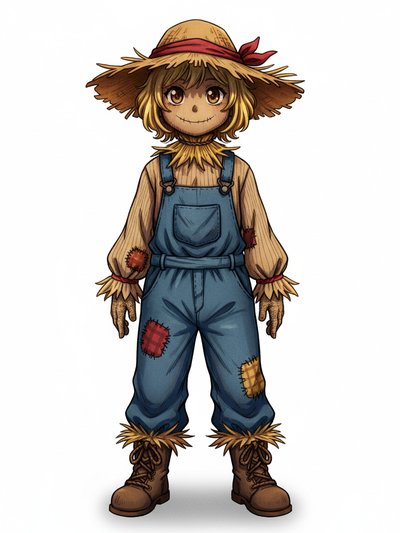 Julia's Scarecrow Adventure 🌾 - Webtoon Anime