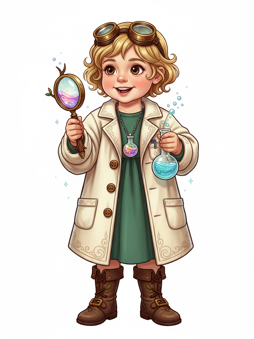 Julia the Curious Scientist - Fairy Tale Classic