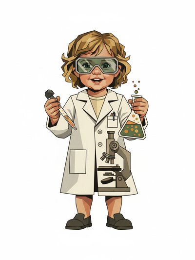 Julia's Scientist Adventures 👩‍🔬 - Cubist Painting