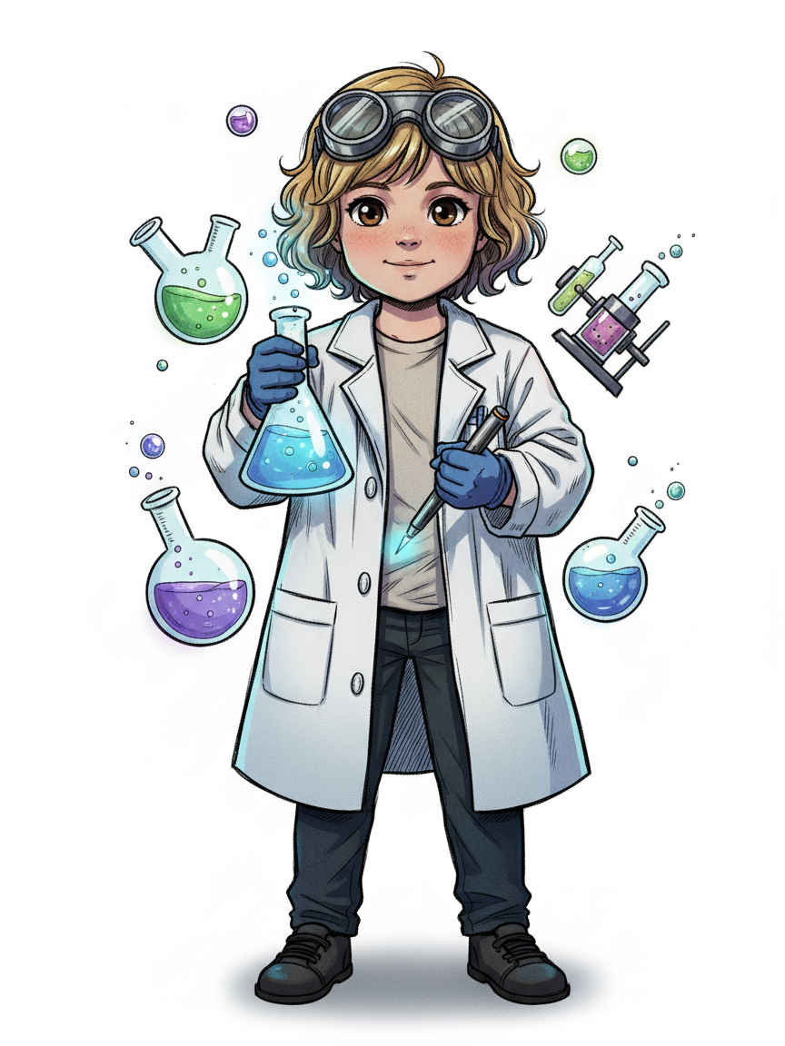 Julia the Curious Scientist - Webtoon Anime