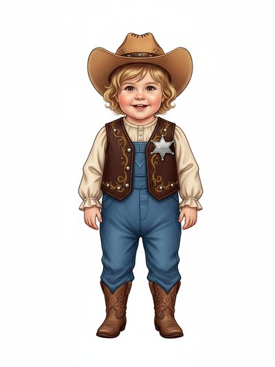 Our Baby Girl: Sheriff Julia 👒 - Fairy Tale Classic