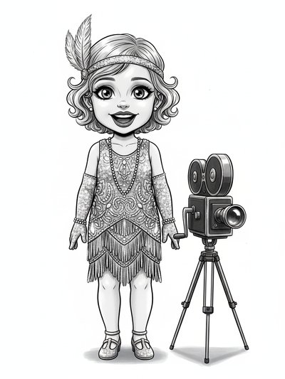 Julia's Silent Movie Magic 🎥 - Webtoon Anime