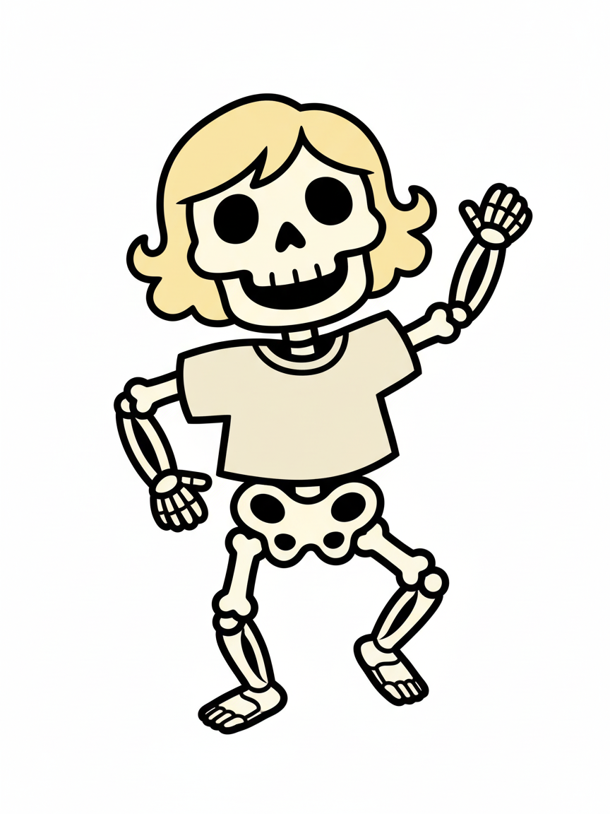 Jolly Julia Bones - Preschool Simple
