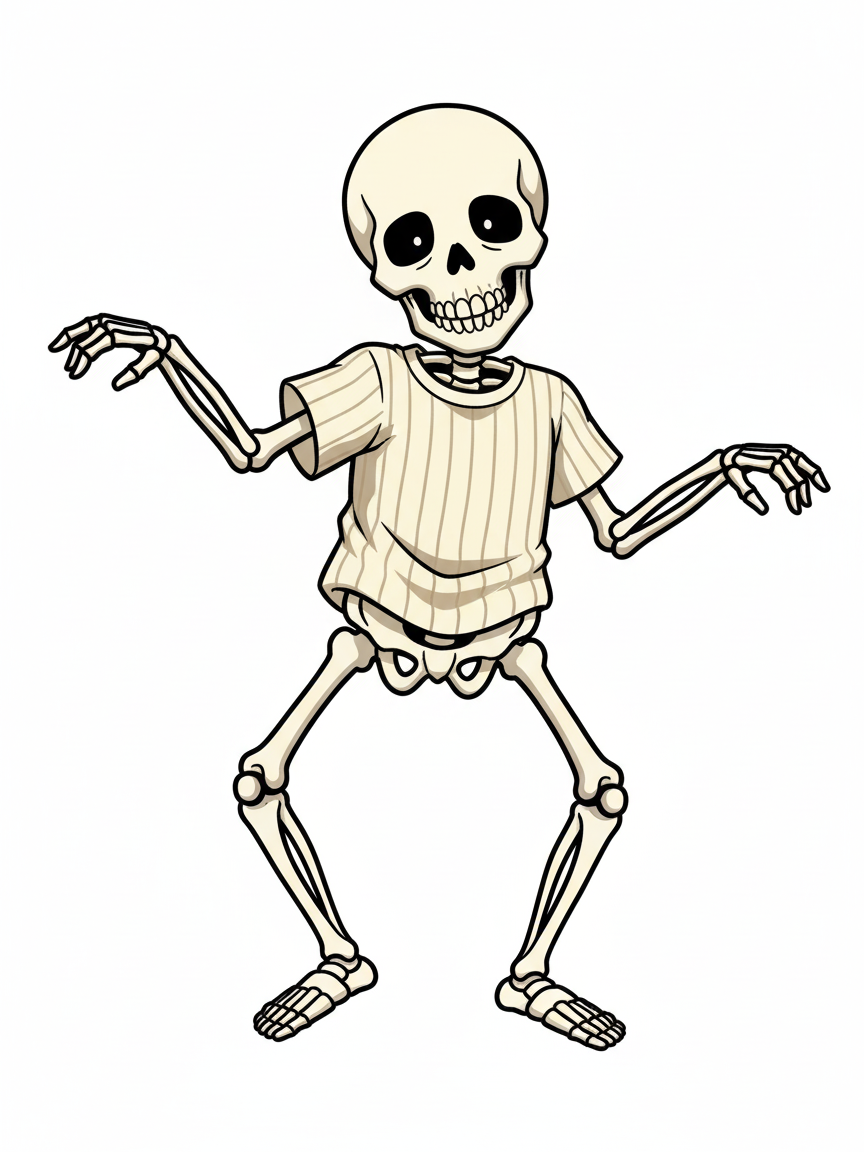 Jolly Julia Bones - Classic Anime