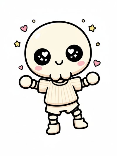 Julia's Spooky Skeleton Adventure 🎃 - Kawaii Cute