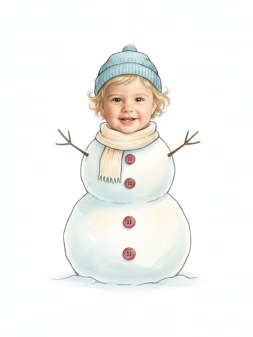Snowy Julia - Gentle Pencil