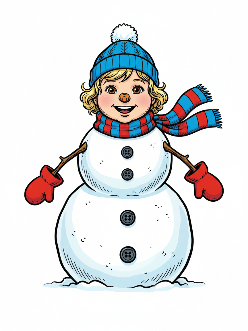 Snowy Julia - Comic Book