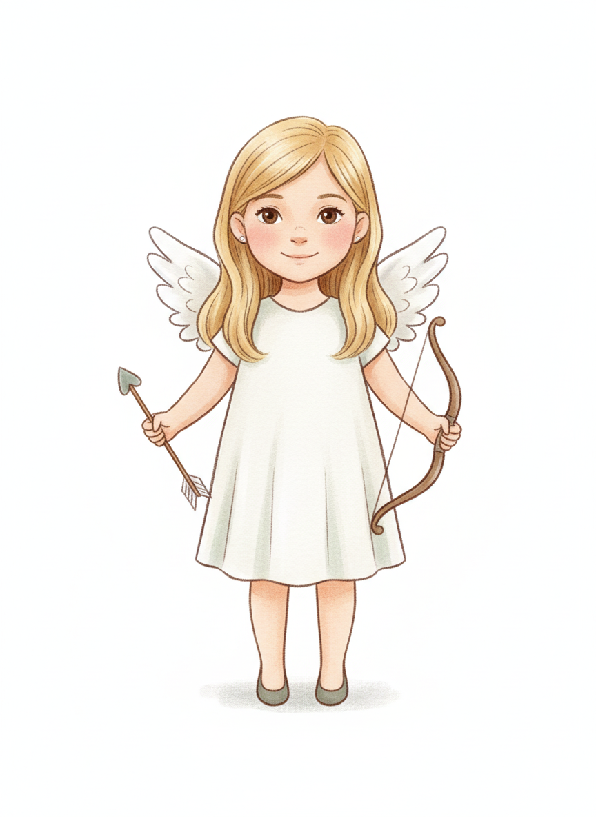 Cupid Mary - Gentle Pencil