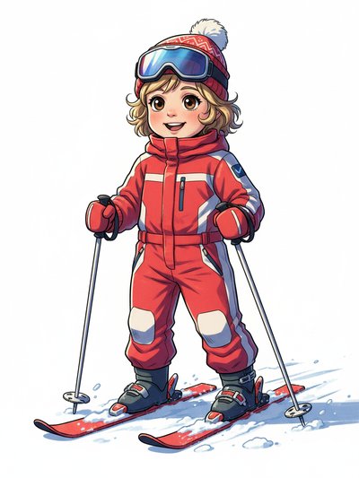 Julia's Snowy Adventures ⛷️ - Webtoon Anime