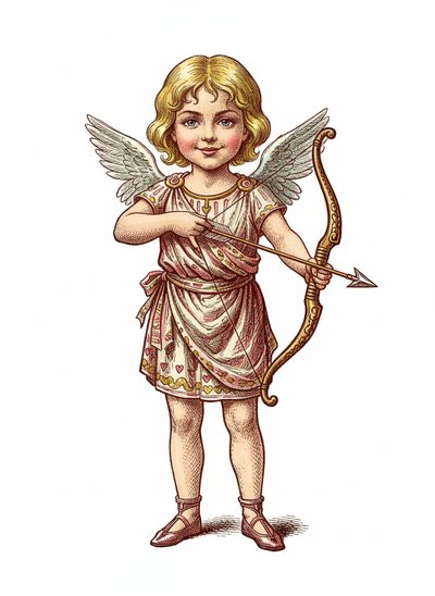 Mary's Cupid Creations 🎯 - Victorian Illustration
