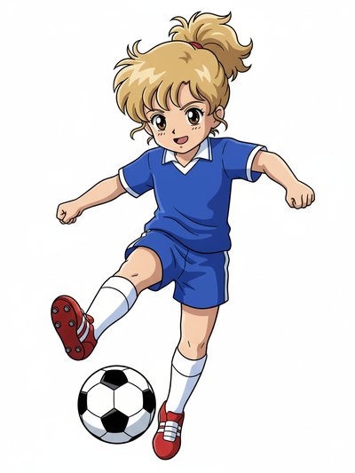 Our Little Soccer Star 🌟 - Classic Anime