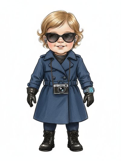 Julia's Secret Spy Adventures - Gentle Pencil