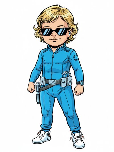 Julia's Secret Spy Adventures - Comic Book