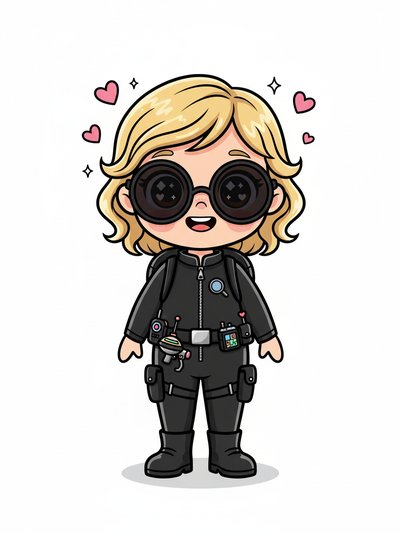 Julia's Secret Spy Adventures - Kawaii Cute