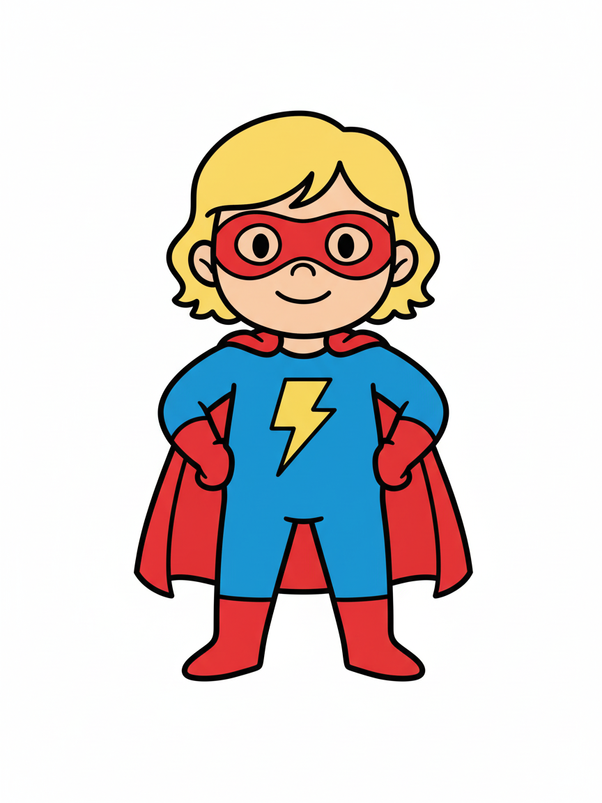 Super Julia - Preschool Simple