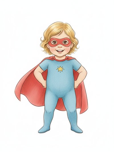 Julia's Superhero Adventures 🌟 - Gentle Pencil
