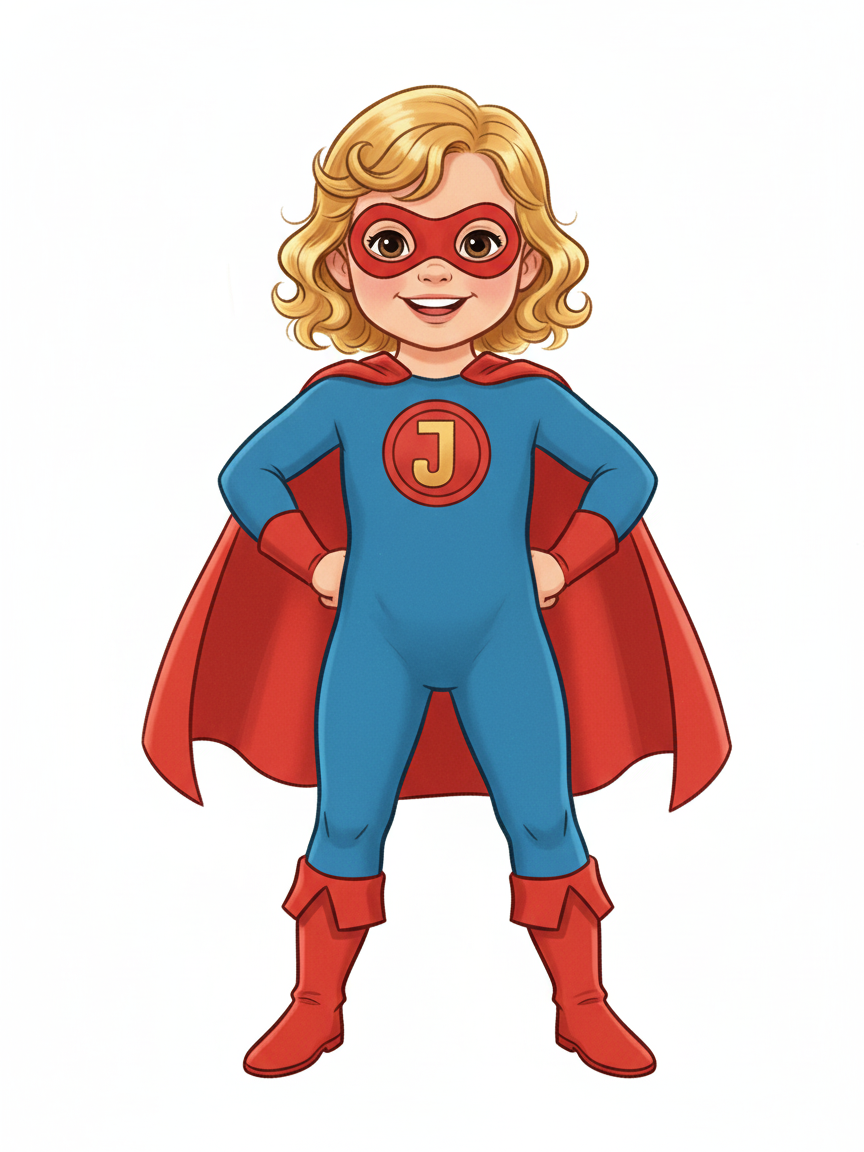 Super Julia - Vintage Storybook