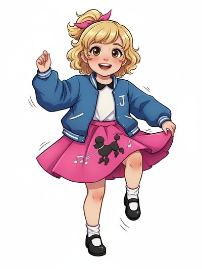 Julia's Sock Hop Dreams 🌟 - Webtoon Anime