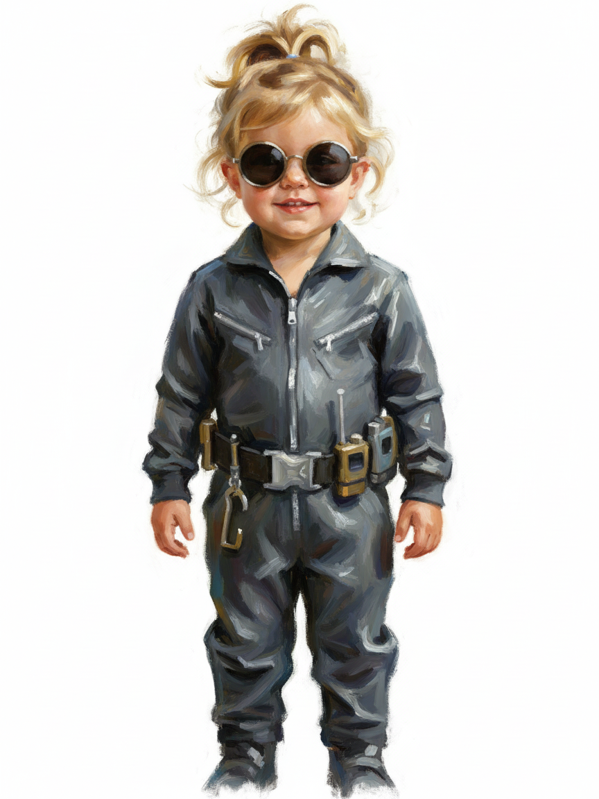 Agent Julia - Impressionist Painting