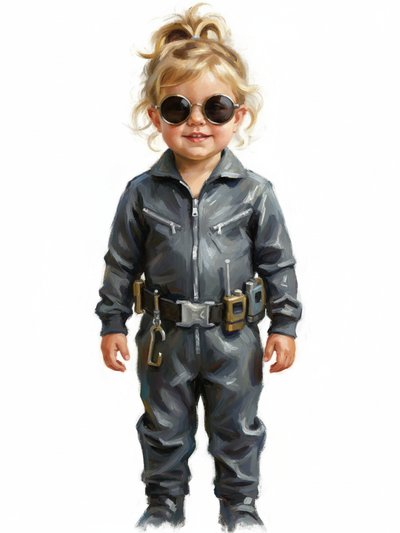 Julia's Secret Spy Adventures - Impressionist Painting