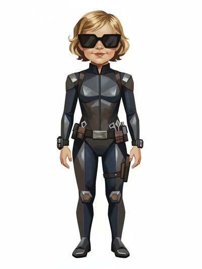 Julia's Secret Spy Adventures - Cubist Painting