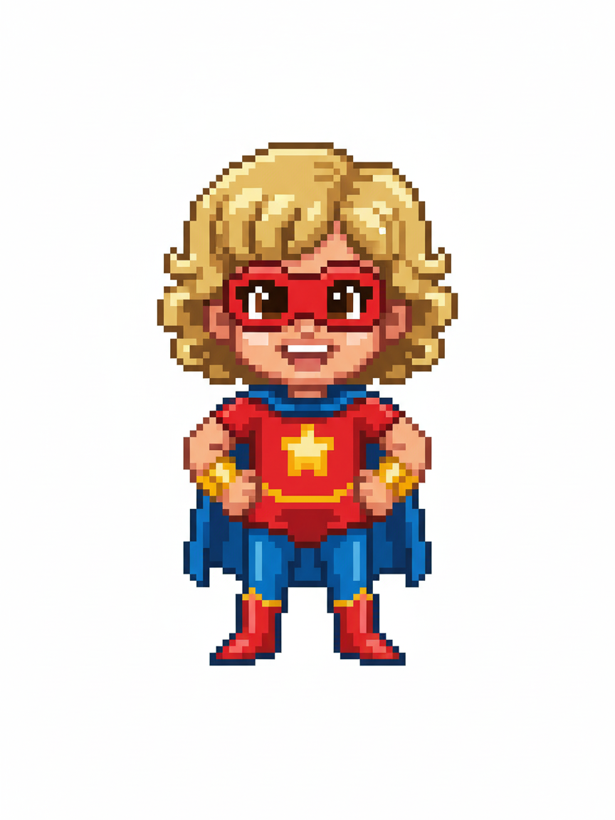 Super Julia - Pixel Art