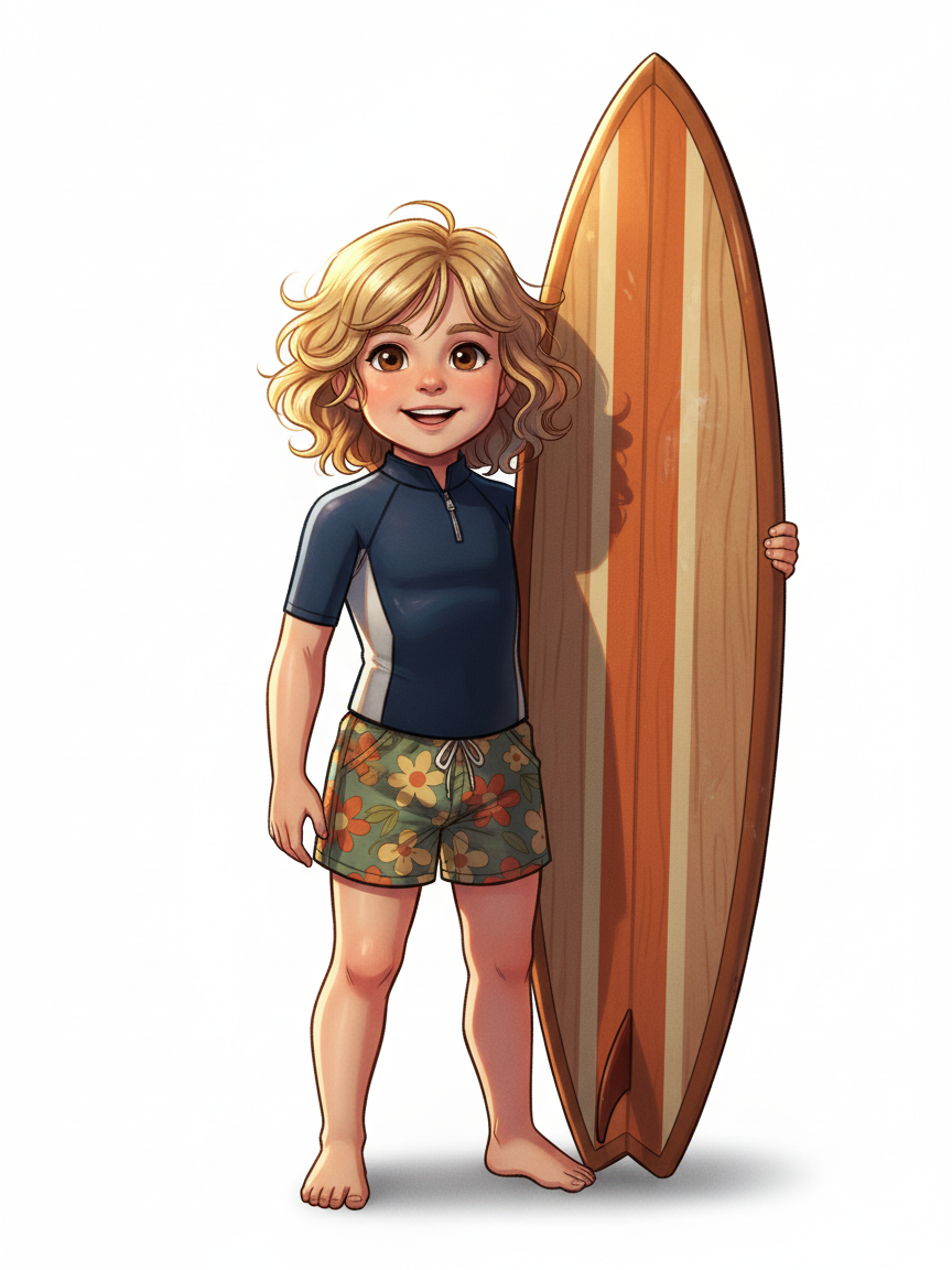 Surfer Julia - Webtoon Anime