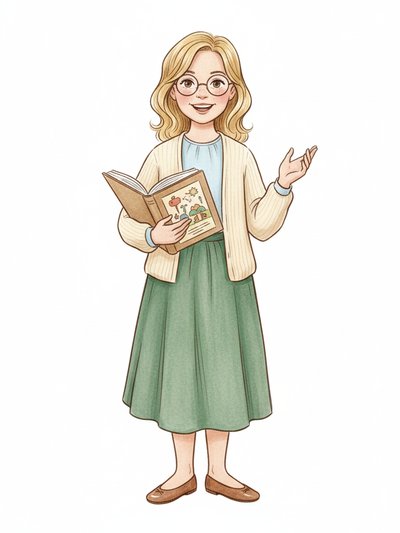 Julia's First Classroom Adventure 🏫 - Gentle Pencil