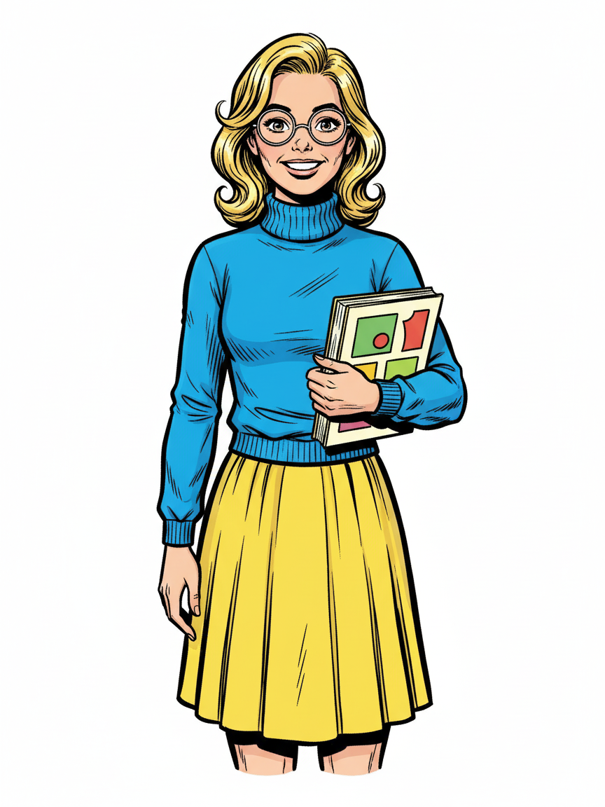 Teacher Julia - Comic Book