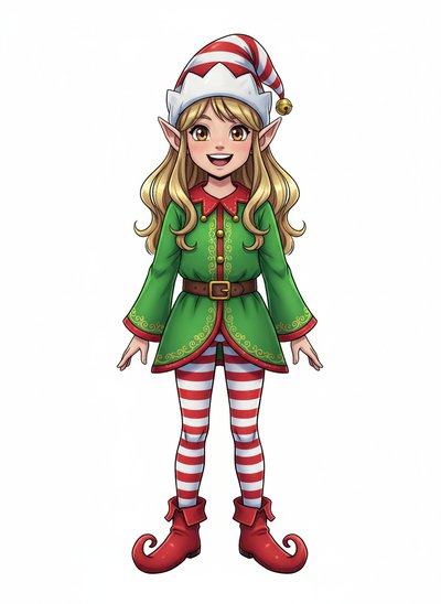 Mary's Elf Adventure 🎄 - Webtoon Anime