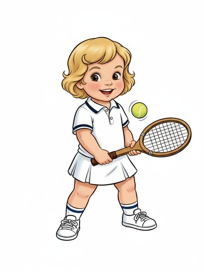 Julia's Tennis Adventure 🎾 - Golden Age Animation