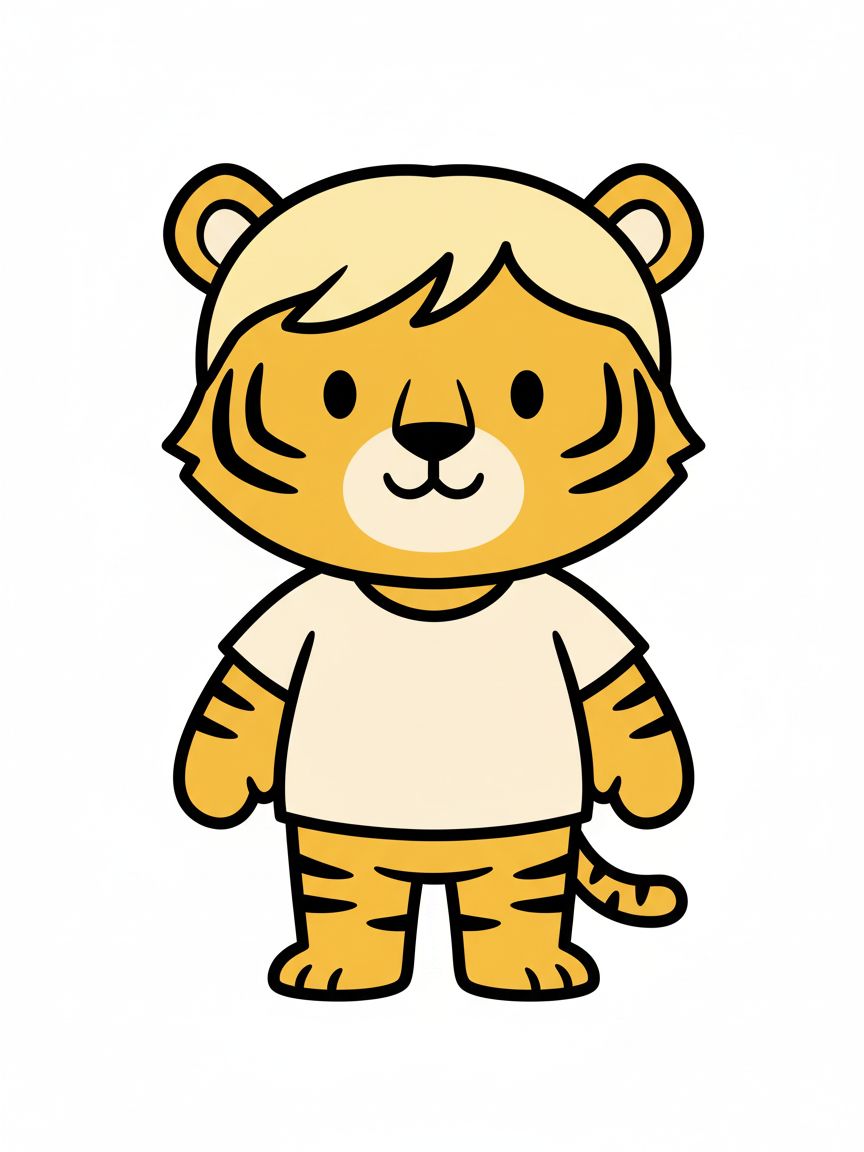 Julia the Tigress - Preschool Simple