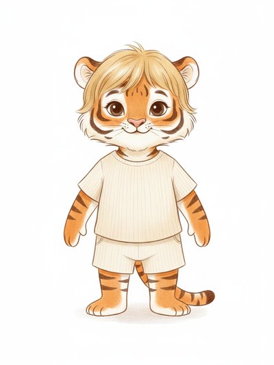 Our Little Tiger Adventure 🐯 - Gentle Pencil